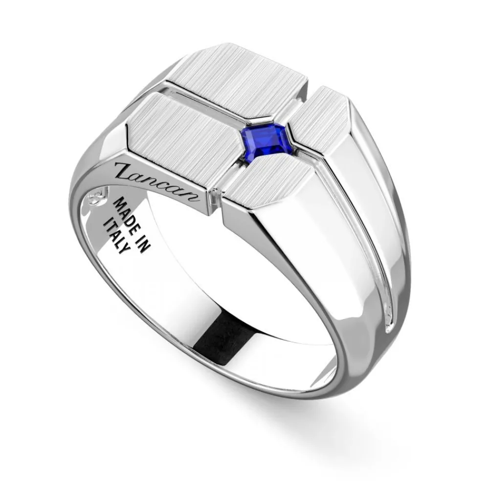 Cheap Bague Chevaliere Zancan En Argent Sterling. Bagues