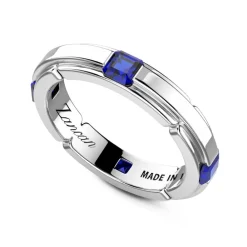 Sale Bague En Argent Et Spinelle Naturel De Zancan. Bagues