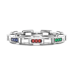 Clearance Bague En Argent Et Spinelle Naturel De Zancan. Bagues