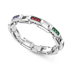 Clearance Bague En Argent Et Spinelle Naturel De Zancan. Bagues