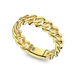 New Bague Gourmette En Argent. Bagues