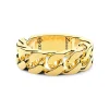 Fashion Bague Gourmette En Argent. Bagues