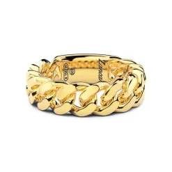 Outlet Bague Gourmette En Argent. Bagues