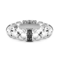 Best Bague Zancan En Argent Avec Pierres Naturelles. Bagues