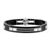 Hot Black Ceramic And Stone Bracelet. Bracelets