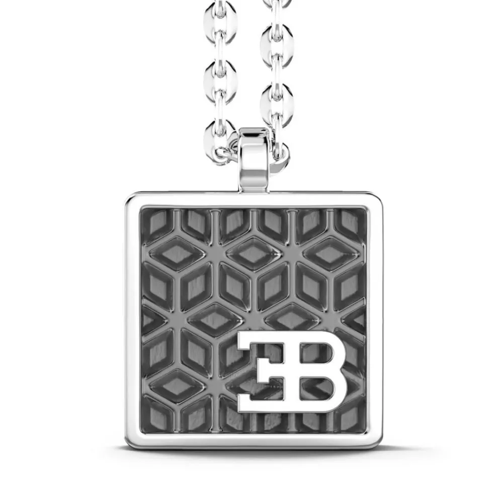 New Bracelet Bugatti Avec Plaque En Argent. Colliers