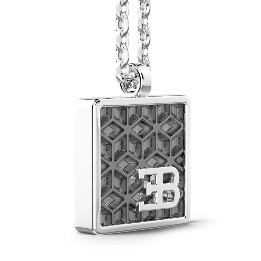 New Bracelet Bugatti Avec Plaque En Argent. Colliers