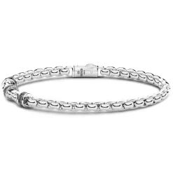 New Bracelet Maille Seule Zancan En Argent. Bracelets