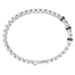 New Bracelet Maille Seule Zancan En Argent. Bracelets