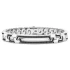 Best Sale Bracelet Zancan En Argent Avec Pierres Et Plaque Centrale. Bracelets