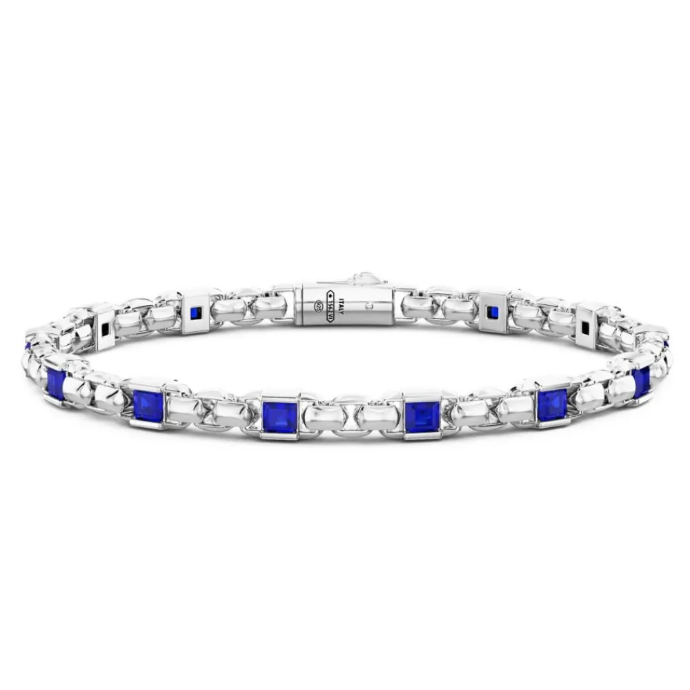 Hot Bracelet Zancan En Argent 925 Avec Pierres Naturelles. Bracelets