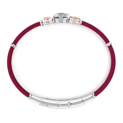 Discount Bracelet Zancan En Kevlar Avec Tete De Mort Et Elements Nautiques. Bracelets