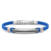 Flash Sale Bracelet Zancan En Kevlar Avec Plaque Et Pierres Noires. Bracelets