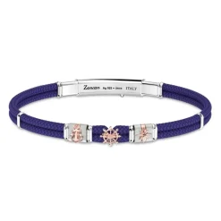 Fashion Bracelet Zancan En Kevlar Avec Elements Nautiques. Bracelets