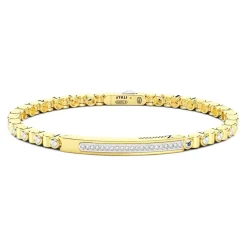 Clearance Bracelet Zancan En Or 18 Carats Et Diamants. Bracelets