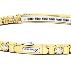 Clearance Bracelet Zancan En Or 18 Carats Et Diamants. Bracelets