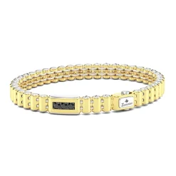 Hot Bracelet Zancan En Or 18 Carats Avec Diamants. Bracelets