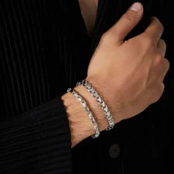 Flash Sale Bracelet Zancan En Or 18 Carats. Bracelets