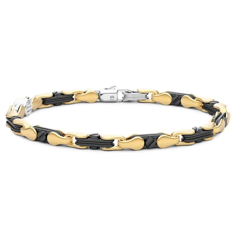 Cheap Bracelet Zancan En Or 18Kt Et Ceramique Noire. Bracelets