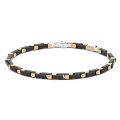 Best Bracelet Zancan En Or 18Kt Et Ceramique Noire. Bracelets