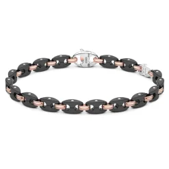 Sale Bracelet Zancan En Or 18Kt Et Ceramique Noire. Bracelets