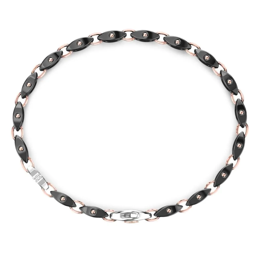 Sale Bracelet Zancan En Or 18Kt Et Ceramique Noire. Bracelets