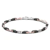 New Bracelet Zancan En Or 18Kt Et Ceramique Noire. Bracelets