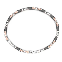 New Bracelet Zancan En Or 18Kt Et Ceramique Noire. Bracelets