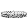 Discount Bracelet Zancan Maille Seule En Argent Avec Pierres. Bracelets