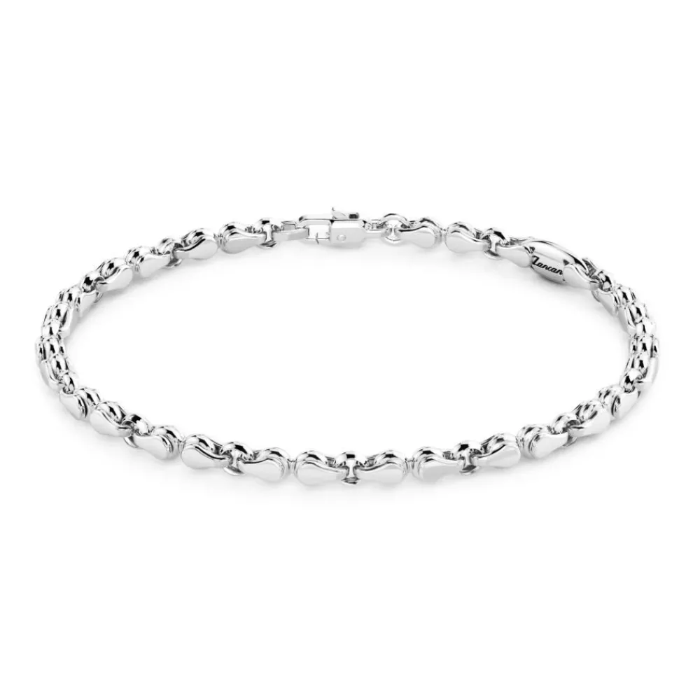 New Bracelet Zancan Maille Seule En Argent. Bracelets