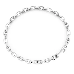 Store Bracelet Zancan Maille Seule En Argent. Bracelets