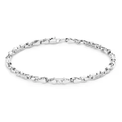Flash Sale Bracelet Zancan Maille Seule En Argent. Bracelets