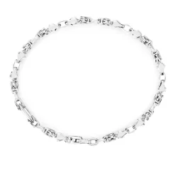 Best Bracelet Zancan Maille Seule En Argent. Bracelets
