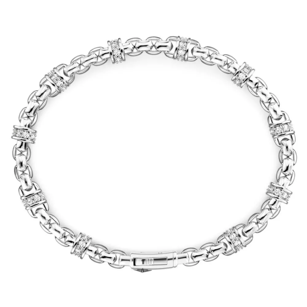 Clearance Bracelet Zancan Maille Seule Avec Pierres Naturelles. Bracelets