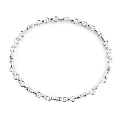 Flash Sale Bracelet Zancan Maille Seule En Argent. Bracelets