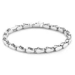 Online Bracelet Zancan Maille Seule En Argent. Bracelets