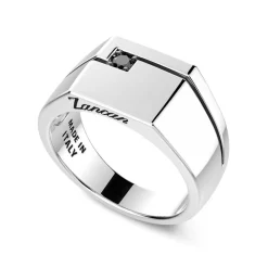 New Chevaliere Zancan En Argent. Bagues