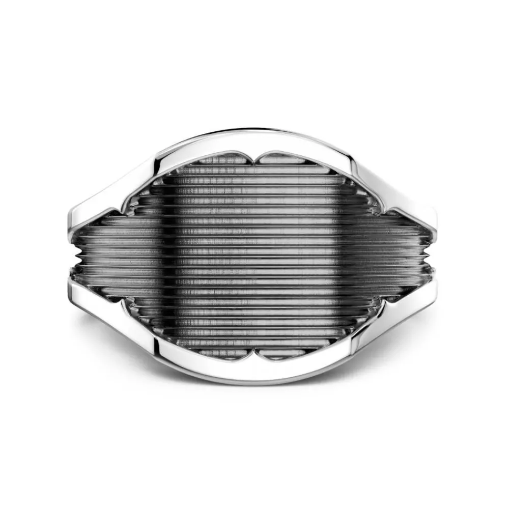Discount Chevaliere Zancan En Argent. Bagues