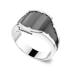 Discount Chevaliere Zancan En Argent. Bagues