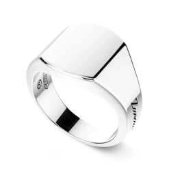 Shop Chevaliere Zancan En Argent. Bagues