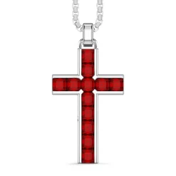 Best Sale Collier Zancan En Argent Avec Pendentif Croix Et Pierres Naturelles. Colliers