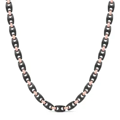 Cheap Collier Zancan En Or 18Kt, Ceramique Noire Et Diamants. Colliers