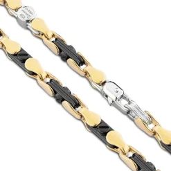 Shop Collier Zancan En Or 18Kt Et Ceramique Noire. Colliers