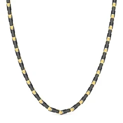 Flash Sale Collier Zancan En Or 18Kt Et Ceramique Noire. Colliers
