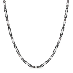 Sale Collier Zancan En Or 18Kt Et Ceramique Noire. Colliers