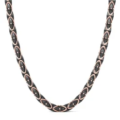 Discount Collier Zancan En Or 18Kt Et Ceramique Noire. Colliers
