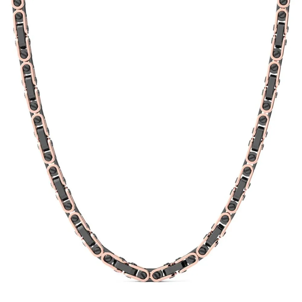 Online Collier Zancan En Or 18Kt Et Ceramique Noire. Colliers