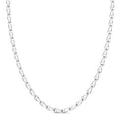 Discount Collier Zancan Maille Seule En Argent. Colliers