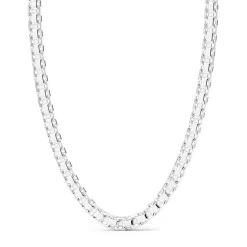 Flash Sale Collier Zancan Maille Seule En Argent. Colliers