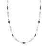 Hot Collier Zancan Maille Seule En Argent Et Ceramique. Colliers